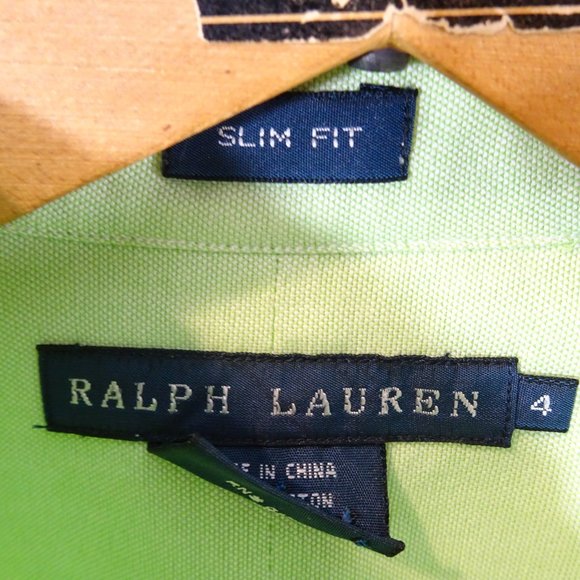Ralph Lauren Mercer Classic Shirt 4 Mint Green Embroidery RLC Challenge Cup Polo - Picture 5 of 7
